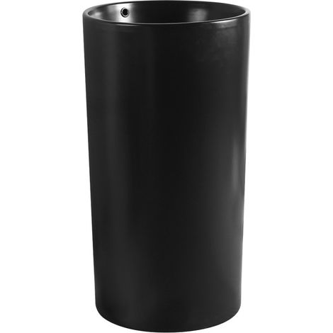 Mexen Nerda freistehendes Waschbecken 46 x 46 cm, schwarz matt - 26084670 (1/2)