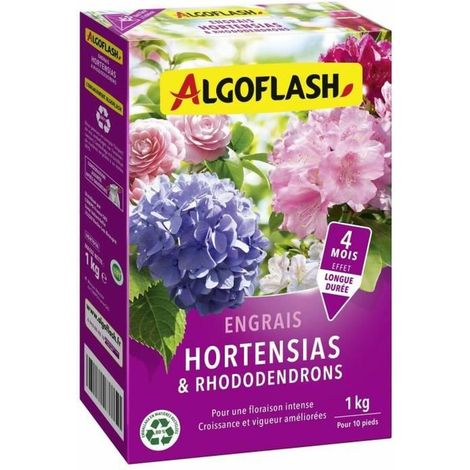 ALGOFLASH NATURASOL Dünger für Hortensien und Rhododendren - 1 kg