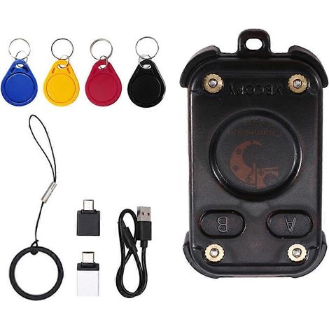 Émulateur de lecteur de puces RFID Chameleon V2.0, émulateur de cartes à puce + porte-clés 4xCUID, 125K, 13,56M, décodeur/duplicateur de cartes (1/5)
