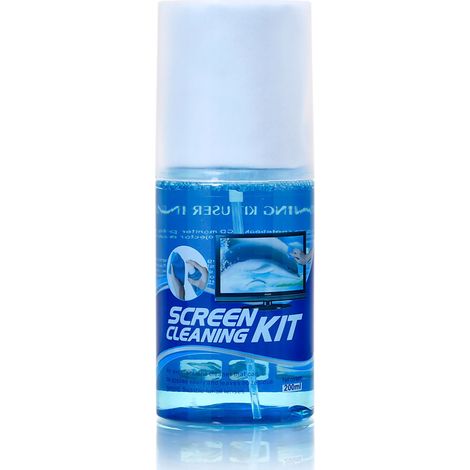 Nettoyant Écran Téléphone 200ML Grande Capacité - Puissant pour Ordinateur et Mobile - Bleu (1/5)