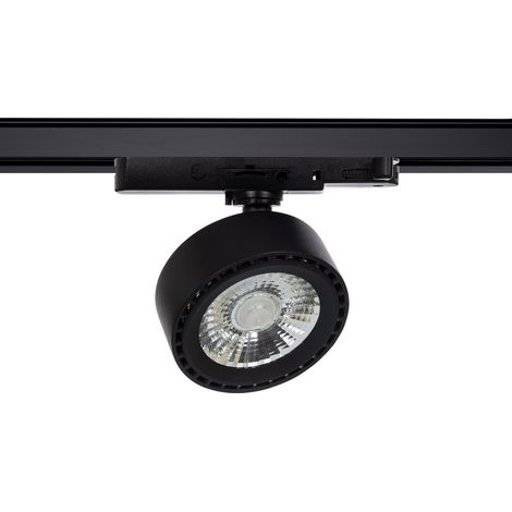 Foco Carril LED Trifásico 20W Onuba CCT Seleccionable Negro Seleccionable (Cálido-Neutro-Frío) (1/5)