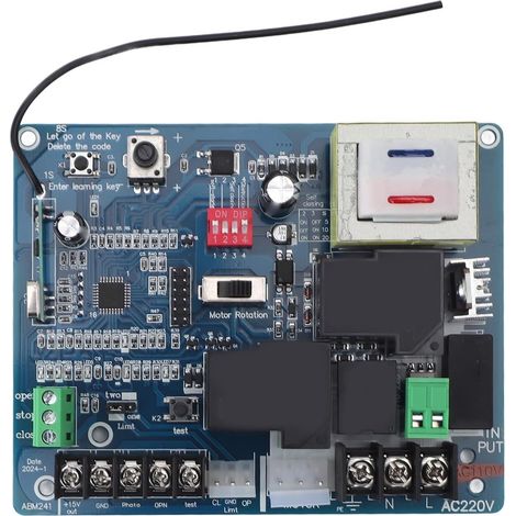 Carte de circuit imprimé pour ouvre-portail coulissant (1/5)