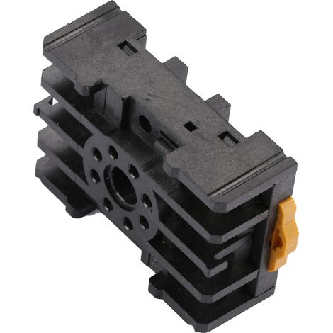 Support de relais de puissance 8 broches avec socle, 300V 7A, PF085A, fixation sur rail DIN (1/5)