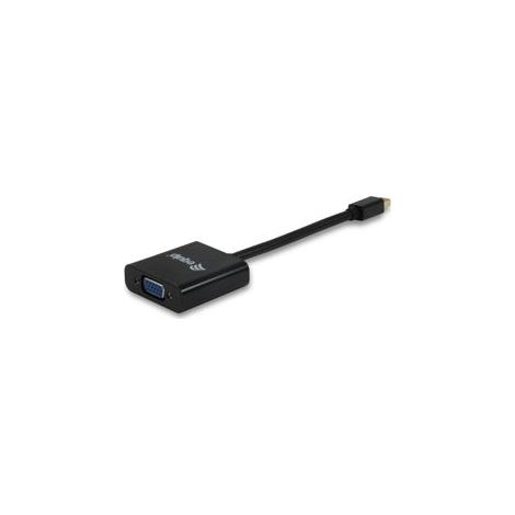 Equip 133432 Mini DisplayPort VGA Negro Adaptador de Cable - Adaptador para Cable (Mini DisplayPort, VGA, 0,17 m, Negro) (1/2)