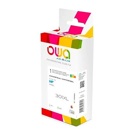 HP Cartouche Compatible 301XL Couleur CH564EE (1/5)