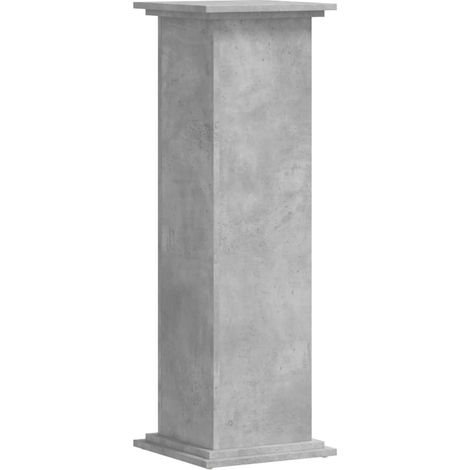 Maison Exclusive - Pflanzenständer Betongrau 33x33x100 cm Holzwer