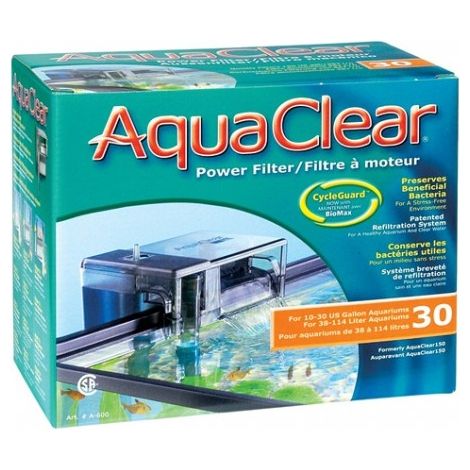 Filtro mochila para acuario AquaClear 30 (1/4)