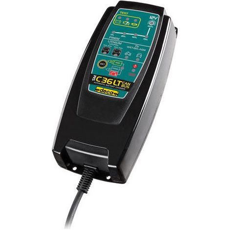 Deca Caricabatterie Elettronico per Auto e Moto Modello DB 4.0