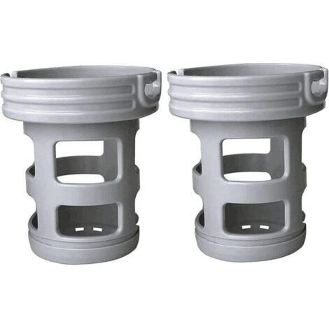 Filtre Spa Lite pour mspa,Filtre pour mspa Lite, pour MSPA Whirlpoal Filter-Bateaux et Spa Chauds - Modèle à partir de 2020 (2 pièces Porte-Filtre) (1/4)