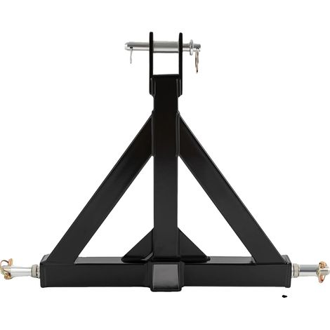 Attelage de remorque, fer de haute qualité, compatible avec les récepteurs de 2", noir (1/2)
