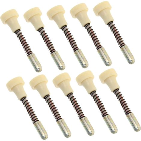 Système à pression pour 10 loquets extensibles en acier inoxydable rampes et murs (1/5)