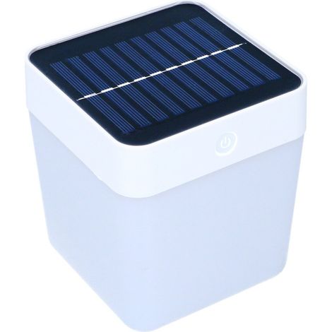 Lampe solaire Grundig Éclairage de jardin à énergie solaire Lumière blanche/orange/bleue/verte Jusqu'à 8 heures d'éclairage (1/2)