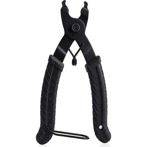 Lien De Vélo Pince, Chain Plier Chaînette Manquante 2 en 1 Opener Closer Remover Pince/Outil De Chaîne De Vélo Compatible avec Toutes Les Chaînes De Réparation De Vitesse (1/4)