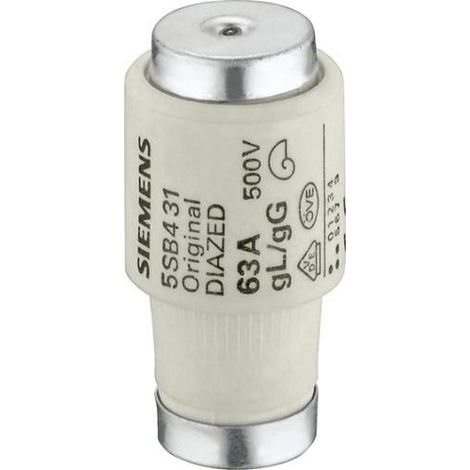 Siemens 5SB4111 Fusible gG 35A Blanco 500V