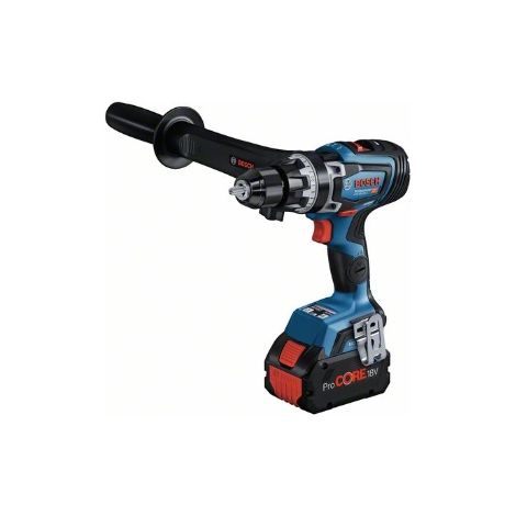 Bosch Professional BITURBO GSB 18V-150 C - Taladro percutor a batería (18V, 150 Nm, 2200 rpm, módulo Connectivity, 2 baterías ProCORE 8.0Ah, en L-BOXX) (1/5)