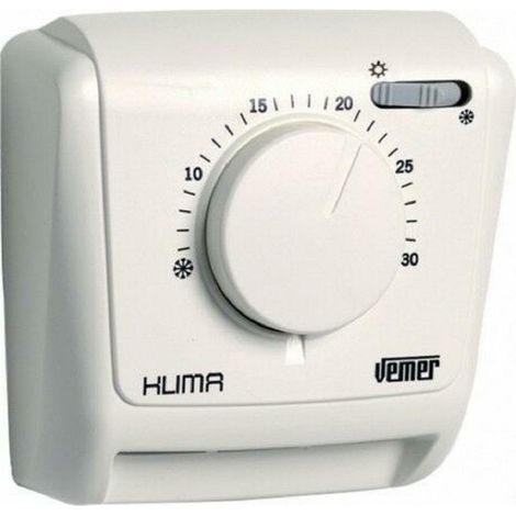 Vemer termostato ambiente kli estate/inverno da parete a membrana di gas ve023800 (1/3)