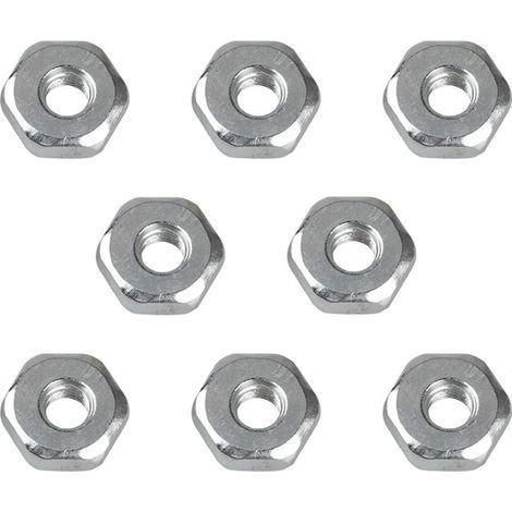 Écrou De Chaîne M8 - Pour Tronçonneuses Stihl MS240 MS260 MS251 MS271 MS280 MS290 MS310 MS340 MS360 MS380 MS381 - Lot De 8 Pièces (1/5)