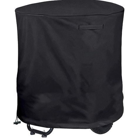 Housse de protection imperméable pour meubles d'extérieur 600D - 8,5 x 11 m - Résistante à l'eau et à la poussière - Pour déchiqueteuse à bois - Noir - Résistante aux UV (1/5)