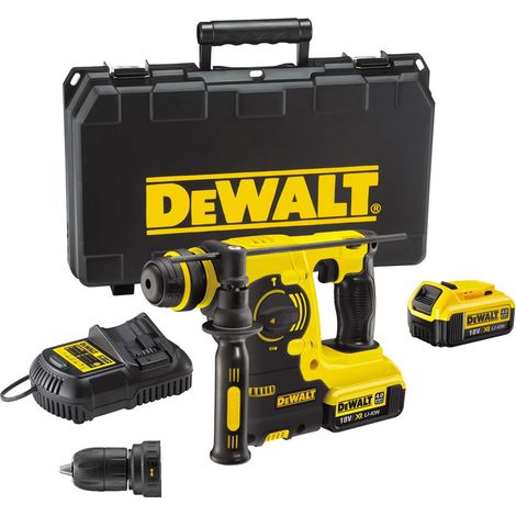 Perforateur burineur SDS-Plus 18V DEWALT DCH254M2-QW avec 2 batteries 4,0 Ah (1/5)
