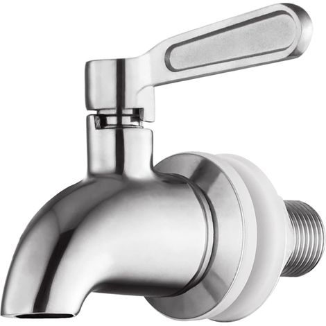 Grifo de acero inoxidable para dispensador de bebidas - Repuesto metálico (1/5)