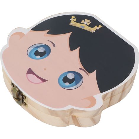 Boîte à Dents de Lait Personnalisée en Bois - Coffret Mémoire pour Enfant avec Gravure - Idée Cadeau Fille ou Garçon (1/5)