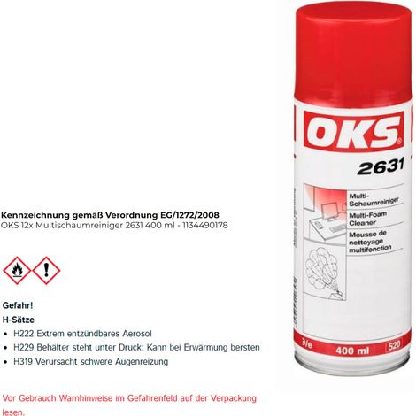 OKS  Limpiador  de  Espuma Múltiple 2631 400 ml - 1134490178 (1/5)