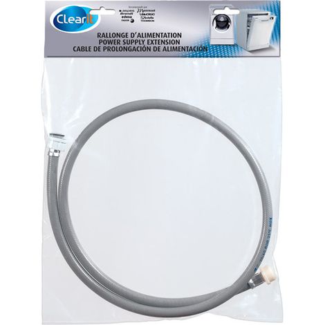 Rallonge d'alimentation d'eau (1.5m), compatible BRANDT - 55S5693 (1/5)