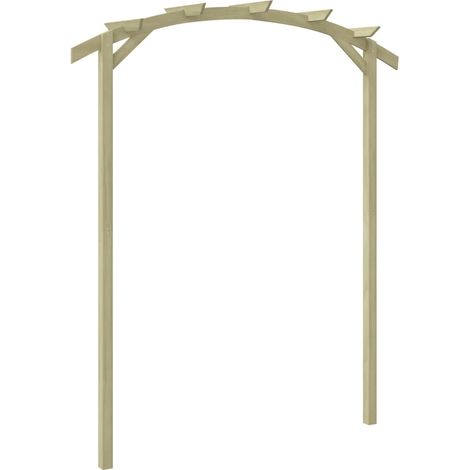 Garten-Pergola Kiefernholz Imprägniert 180x210x40 cm