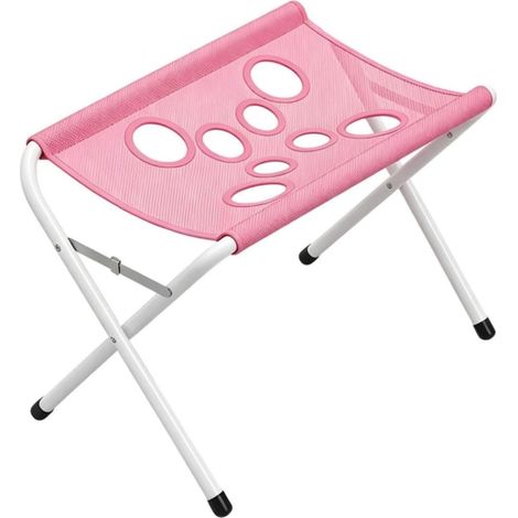 Table de toilettage pliable rose pour chat et chien, table de bain pour animaux domestiques, cadre métallique solide (1/5)