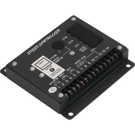Elektronischer Drehzahlregler mit schneller Ansprechzeit für Dieselgeneratoren, 24 V (1/5)