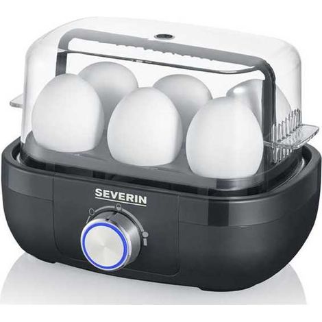 Severin EK3166 Cuocitore per uova nero 420W 6 uova