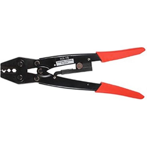 Pince à sertir les fils HX 16, connecteurs à sertir, outillage en acier allié chrome vanadium, antirouille (1/5)