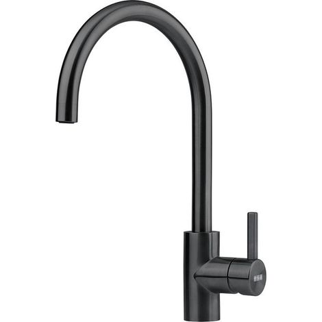 Franke Eos Neo - Miscelatore da lavello FC 0044.502, nero 115.0613.590 (1/2)