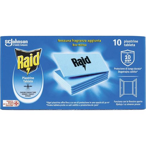 Plaquettes de recharge pour moustiques - 10 pièces (1/5)