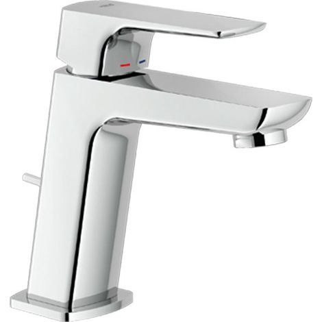 Miscelatore lavabo monocomando. Nobili serie ACQUAVIVA VV103118/1CR  Cromato - Ottone (1/2)