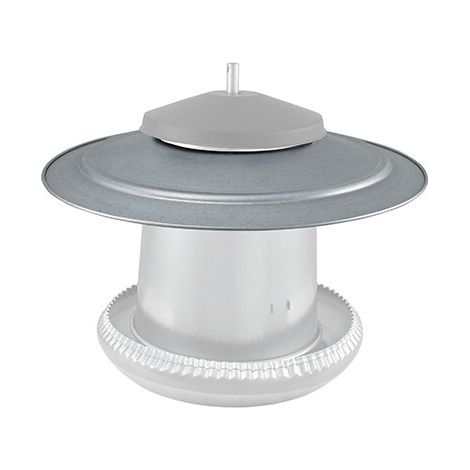 Protège-pluie pour mangeoire à volailles 8-9L RIVER 7023061 (1/3)