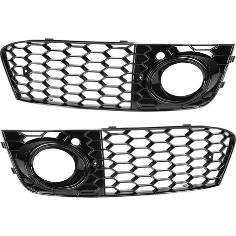 Jeffergarden Grille antibrouillard pour Audi A4 B8 2009-2011 (noir)