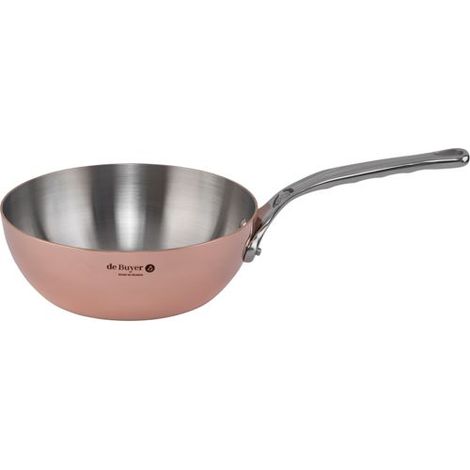De Buyer Prima Matera Sauteuse Kupfer/Edels. 20cm konisch ind.