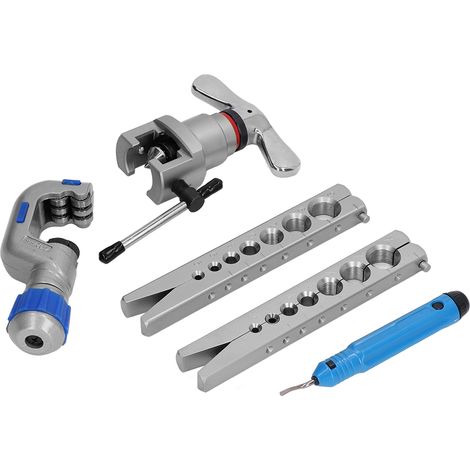 7-Loch-Rohrbördelwerkzeug 3/16 Zoll, 1/4 Zoll, 5/16 Zoll, 3/8 Zoll, 1/2 Zoll, 5/8 Zoll, 3/4 Zoll Exzentrisches Kegelrohrbördelwerkzeug (1/5)