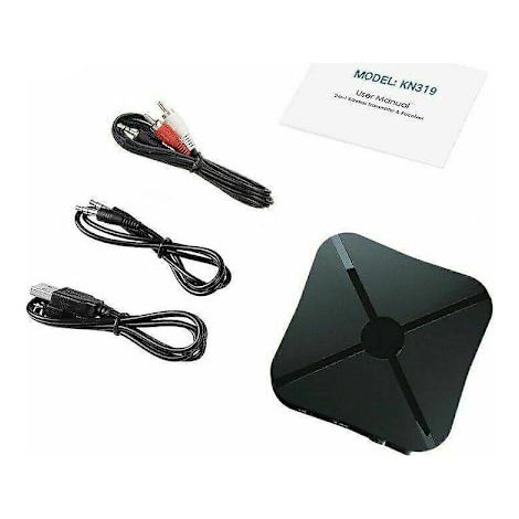 Adaptateur sans fil émetteur et récepteur Bluetooth 2 en 1 pour TV, chaîne hi-fi, audio A2DP, SE (1/2)