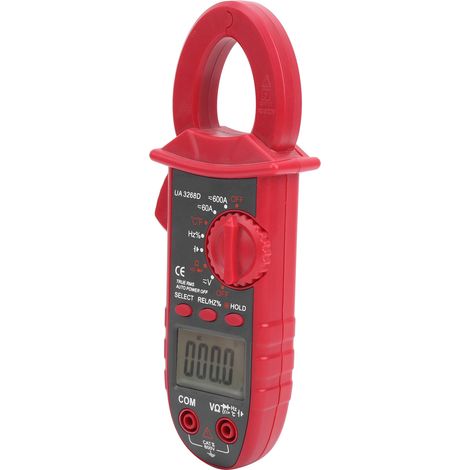 Pince ampèremétrique numérique portable UA3268D, outil de mesure industriel, testeur de courant continu/alternatif