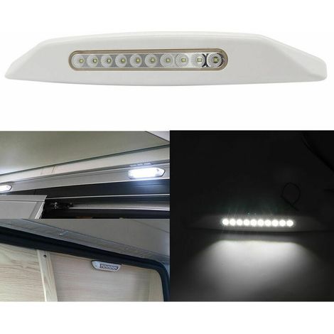 12V LED Auvent Lampe Étanche Extérieur Lampes Barre Lumineuse pour Camping-Car Caravane RV Van Camper Eclairage pour voiture