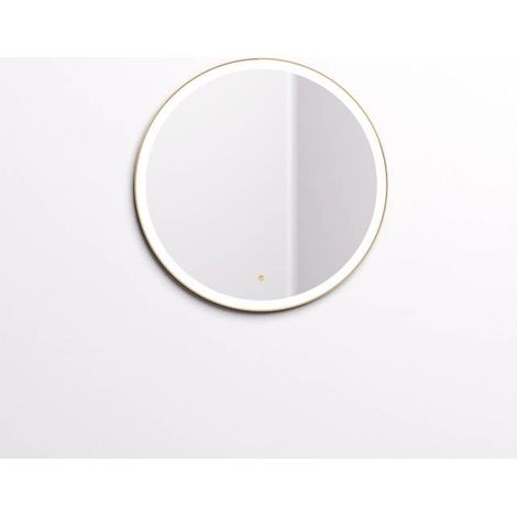 MANILLONS TORRENT SUN Espejo Oro Cepillado - Medida: 80 cms - ref: 07331021