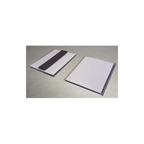 kaiserkraft  Porta biglietti magnetico 80x100mm c/w carta