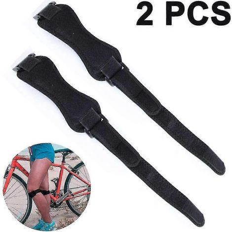 x Bandage rotulien, genouillère ajustable pour femmes et hommes lors de la pratique sportive (randonnée, fitness, baseball). (1/5)
