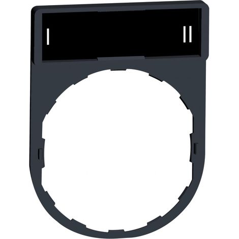 porte étiquette - standard - 30 x 40 - etiquette 8 x 27 - i-ii - schneider zby2179 (1/4)