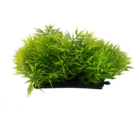 Accessoires pour Aquarium, décor d'herbe verte, plante d'eau artificielle en plastique (1/5)