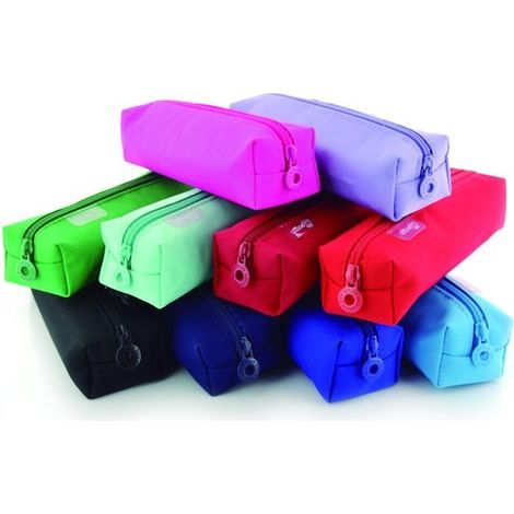 Bols portat office box cuad tela 220x50x50 mm col line surt