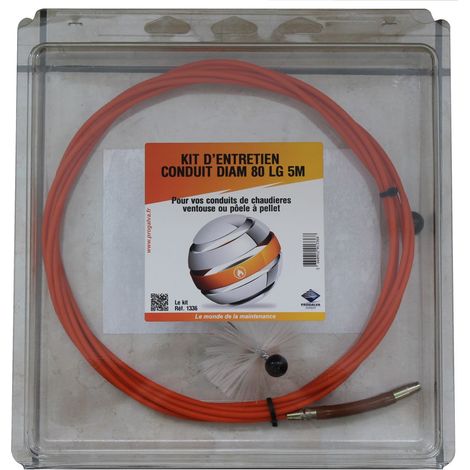 KIT DE RAMONAGE CONDUIT D 80 ET D 111 LG 8 M
