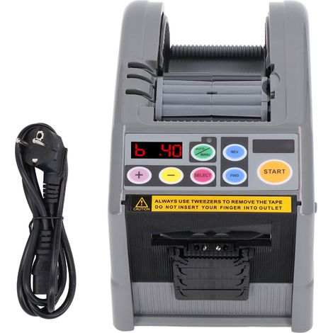 Dévidoir de ruban adhésif automatique, électrique et manuel, avec double fonction de coupe pour la maison et le bureau, prise européenne 220 V